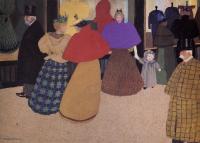 Felix Vallotton - Street Scene